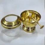 Brass Akhanda Jyothi Diya - Image 3
