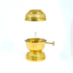 Brass Akhanda Jyothi Diya - Image 4