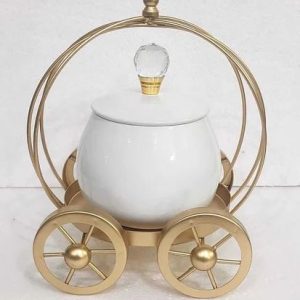Decorative Carriage Sweets/Rasgulla Jar Set