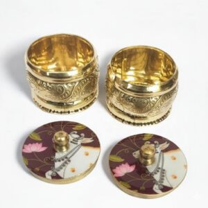 Kumkum Box, Sindoor Box, Roli Dani, Decorative Container, Miniature Box, Kumkum Holder